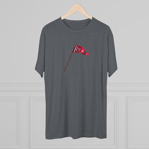 Rye Beach Custom Pennant Unisex Tri-Blend Crew Tee