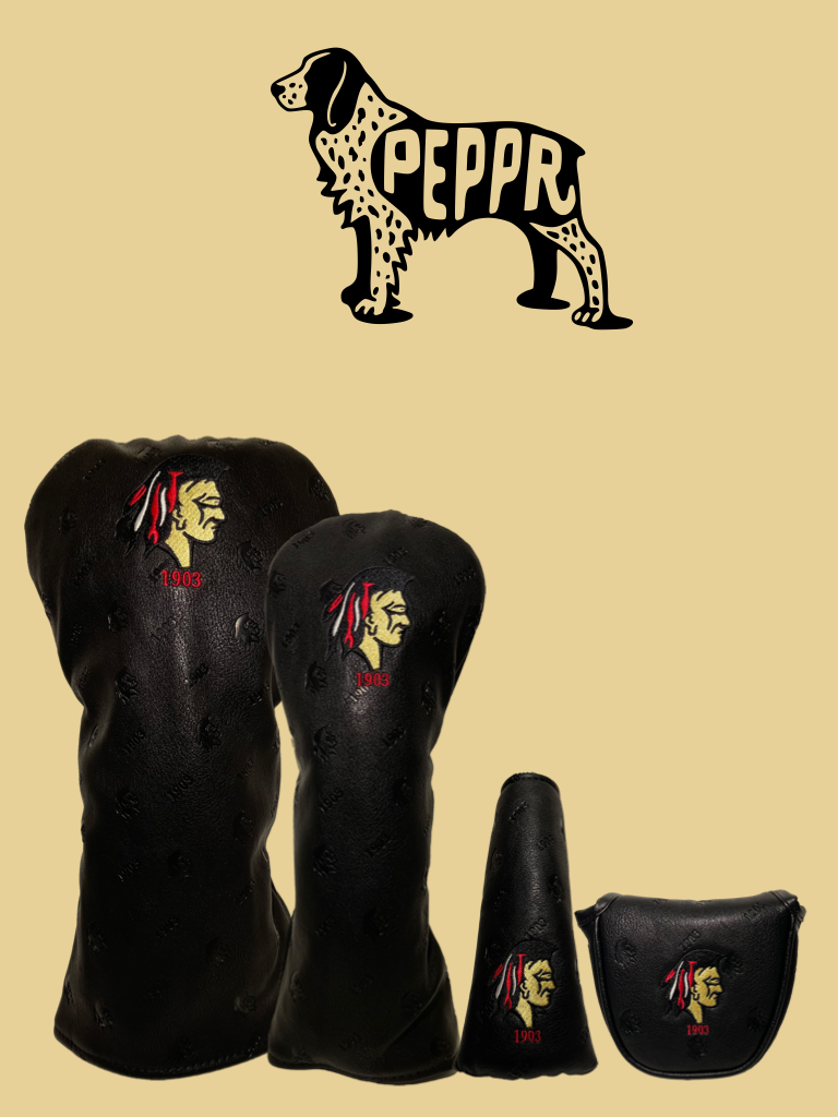 Peppr Embossed Blackout Headcover